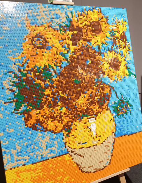 Słoneczniki z LEGO